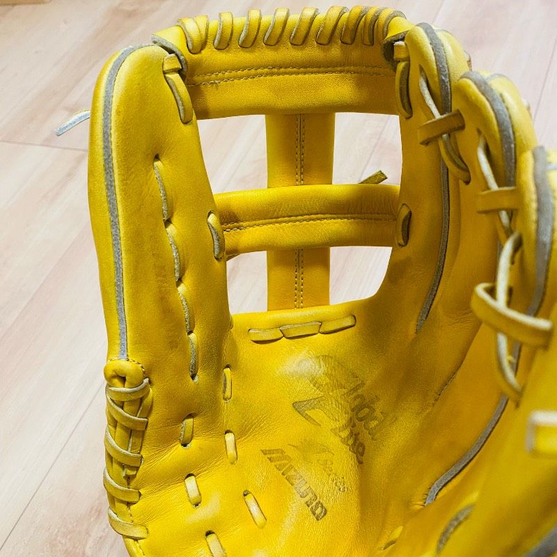 Mizuno Global Elite グローブ 右投げ イエロー 軟式 ミズノ ソフト