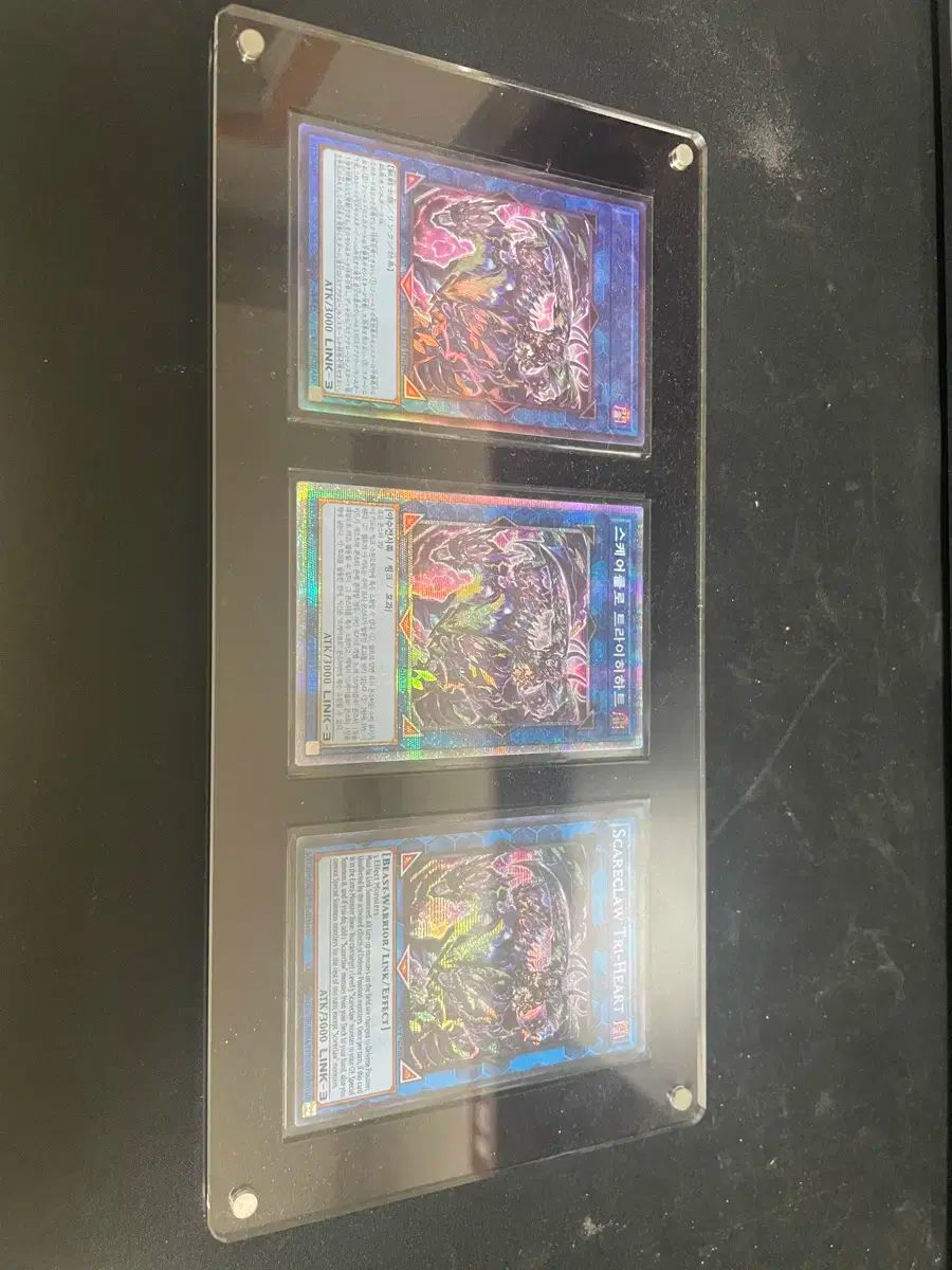 遊戯王 スケアクロー・トライヒハート 展示セット 遊戯王 FORCE