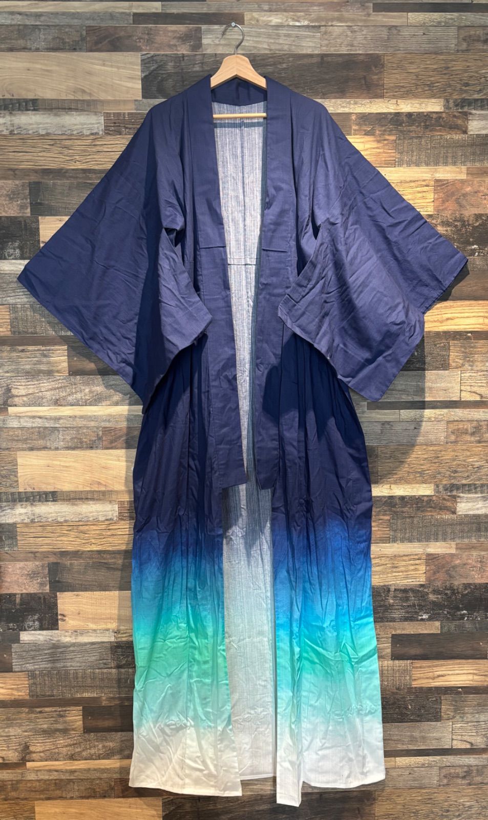 hazama ハザマ 見えないものを見ようとして見上げた夜空の浴衣 2 nd ライン サイズ L メンズ レディース