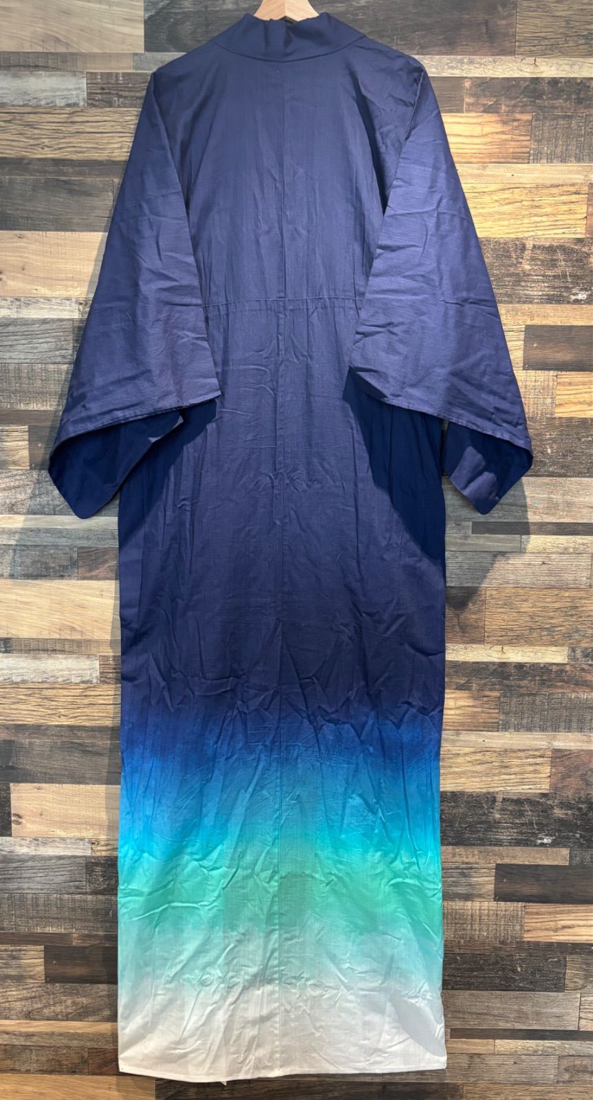 hazama ハザマ 見えないものを見ようとして見上げた夜空の浴衣 2 nd ライン サイズ L メンズ レディース