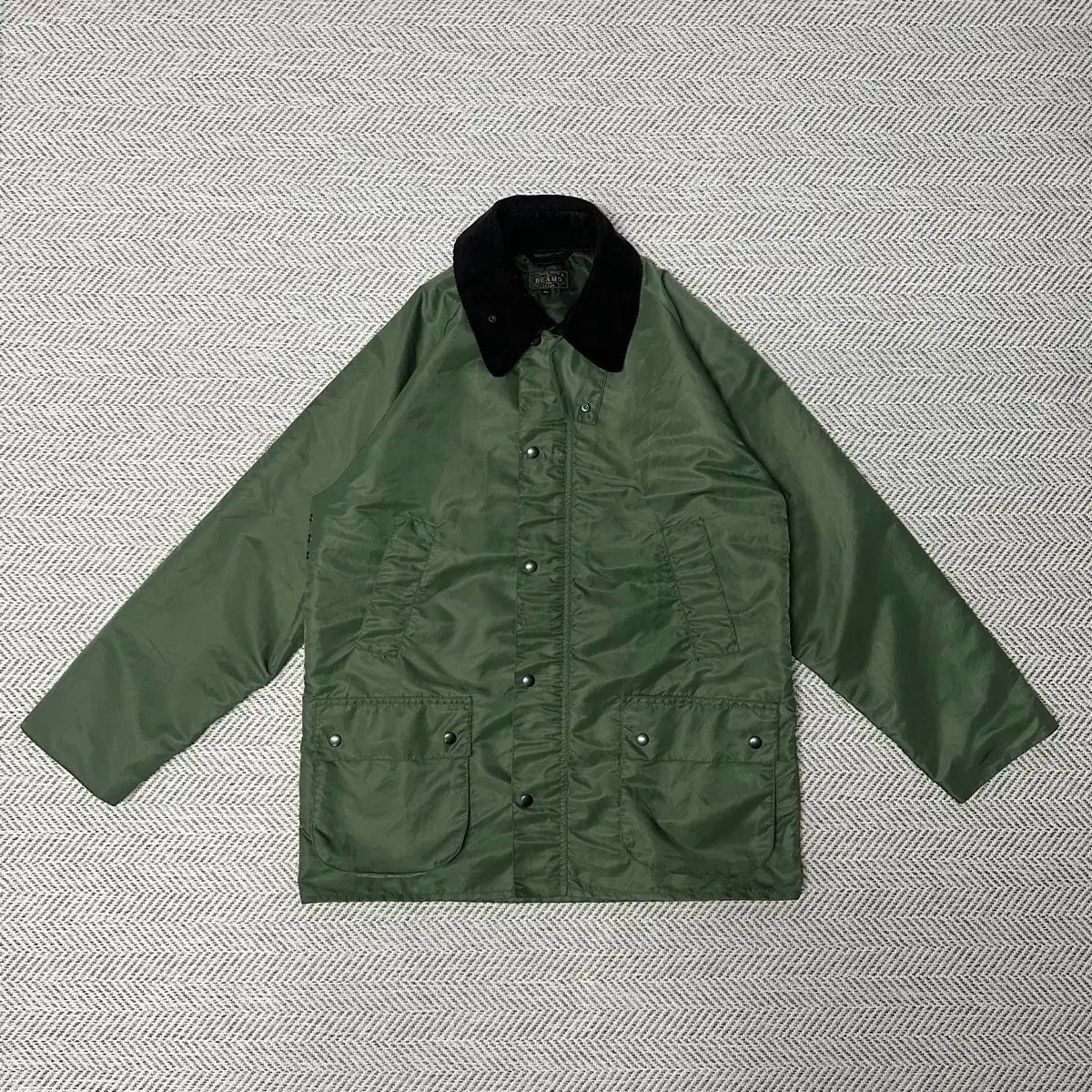 BEAMS PLUS nylon hunting coat jacket xl