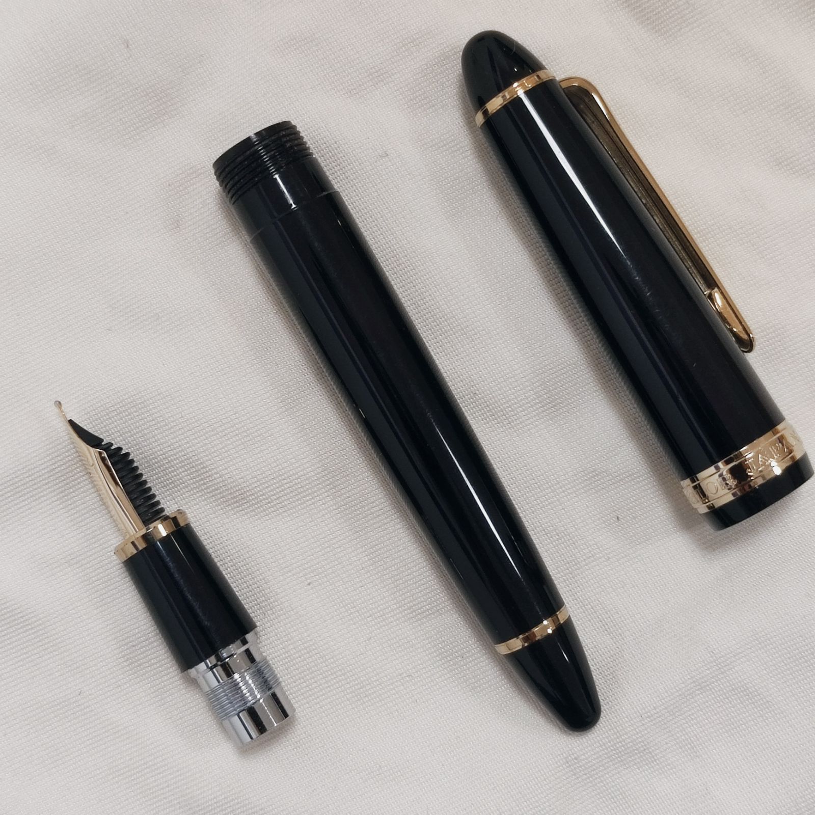 K*m様 Sailor セーラー 万年筆 1911 14K ペン先曲 付属品付 美品☆セーラー万年筆 SAILOR FOUNDED 1911 ペン先14K/H-B ケース付