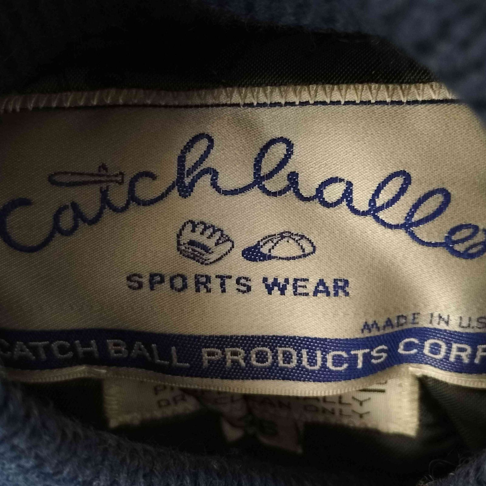 ユーズドフルギ USED古着 USA製 レザー切り替えスタジアムジャンパー ユーズドフルギ USED古着 USA製 レザー切り替えスタジアムジャンパー