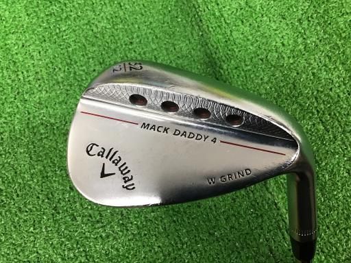 キャロウェイ MACK DADDY 4 クロムメッキ 52° 12°W ウェッジ WG Dynamic G フレックスS メンズ 男性用 右利き 右用 Cランク ゴルフクラブ