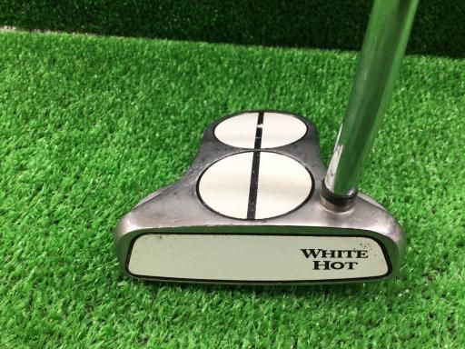 オデッセイ WHITE HOT 2 BALL サイトライン 33インチ パター PT スチール フレックスその他 メンズ 男性用 右利き 右用 Dランク ゴルフクラブ