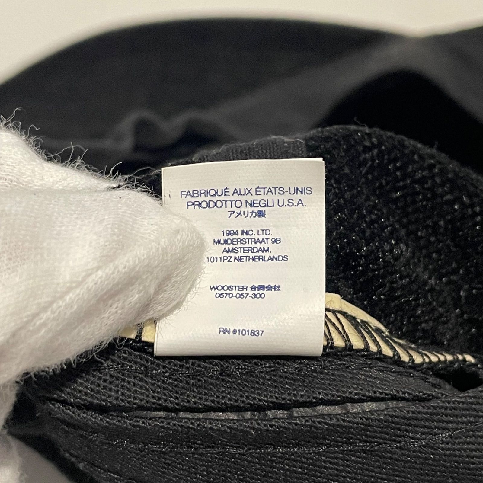 コーデュロイ キャップ