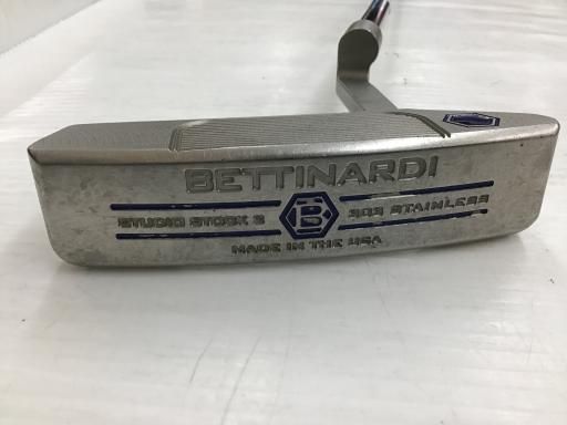 ベティナルディ BETTINARDI STUDIO STOCK 2 2019 34インチ パター PT スチール フレックスその他 メンズ 男性用 右利き 右用 Cランク ゴルフクラブ