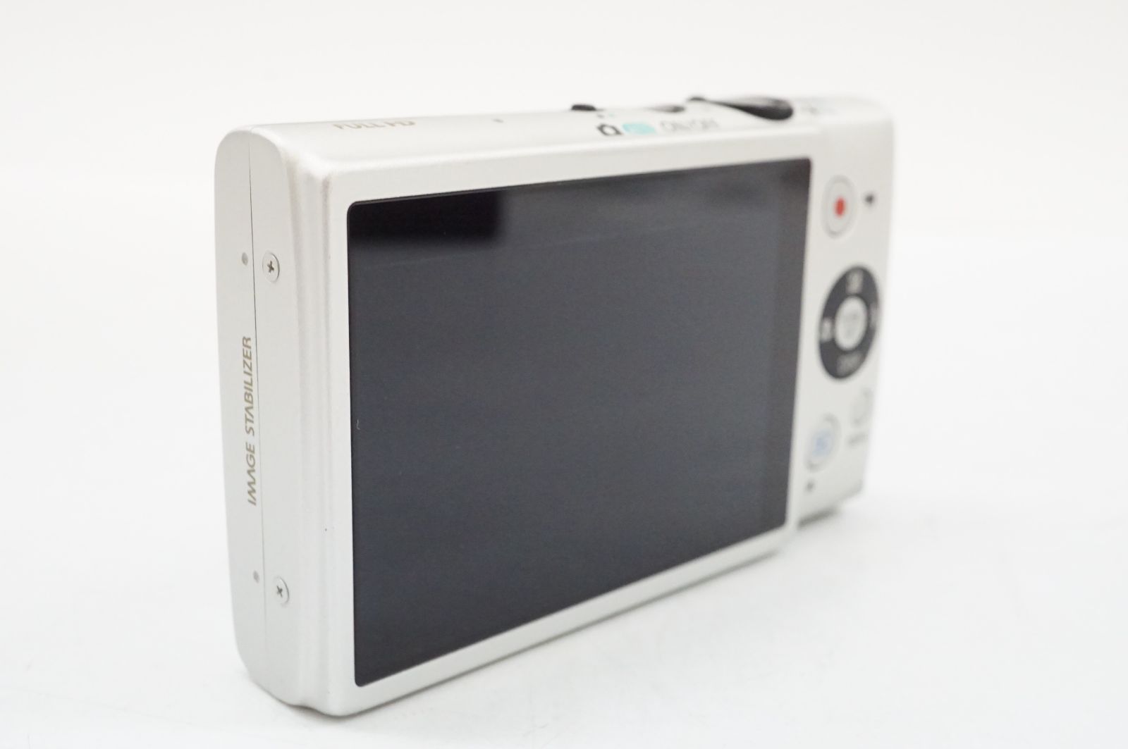 C031711 外観 Canon キャノン 220F コンパクトデジタルカメラ シルバー 純正バッテリー2本