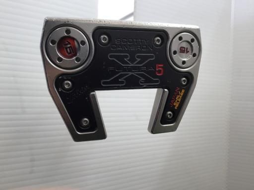タイトリスト SCOTTY CAMERON FUTURA X5 JAPAN EARLY RELEASE 34インチ パター PT スチール フレックスその他 メンズ 男性用 右利き 右用 Dランク ゴルフクラブ