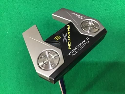 タイトリスト SCOTTY CAMERON PHANTOM X 5 34インチ パター PT スチール フレックスその他 メンズ 男性用 右利き 右用 Cランク ゴルフクラブ