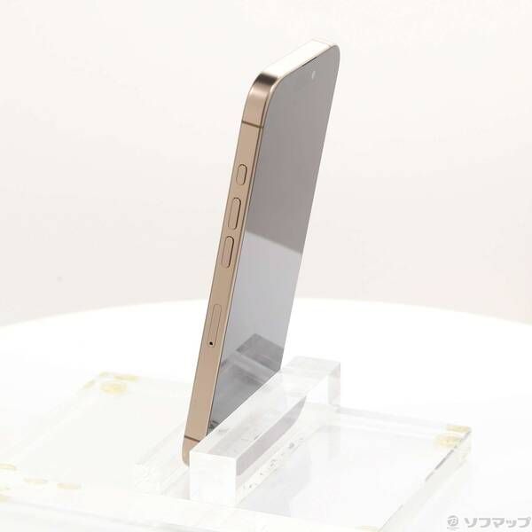 中古品〕 iPhone16 Pro 256GB デザートチタニウム MYN23J／A SIMフリー