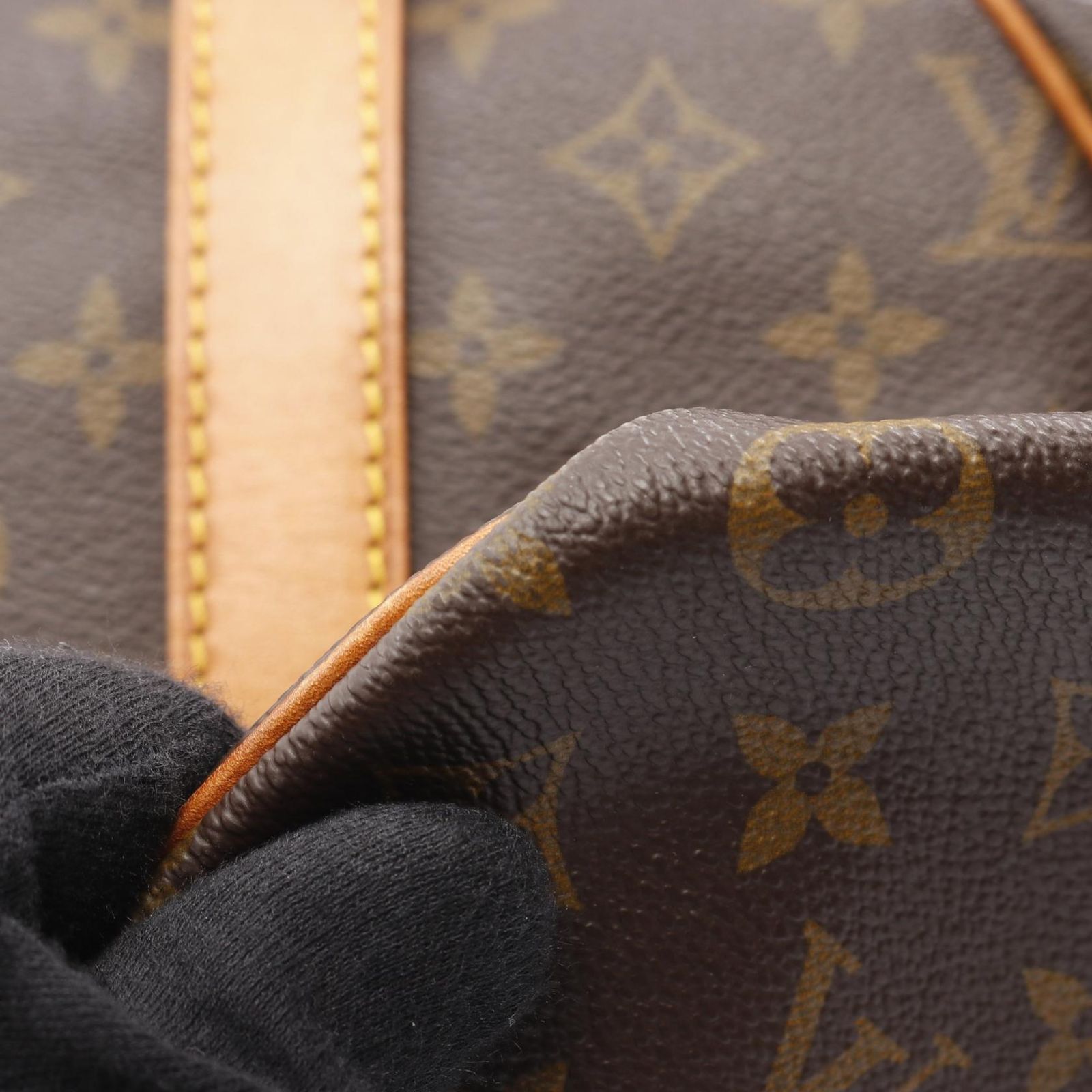  ルイ ヴィトン LOUIS VUITTON ボストンバッグ キーポル バンドリエール50 M 41416 PVCコーティングキャンバス レザー ユニセックス B ボストンバッグ 旅行用バッグ バッグ