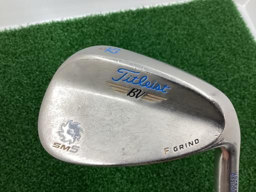 タイトリスト VOKEY SPIN MILLED SM5 ゴールドニッケル 52° 12°F ウェッジ WG 純正特注シャフト フレックスS メンズ 男性用 右利き 右用 Cランク ゴルフクラブ
