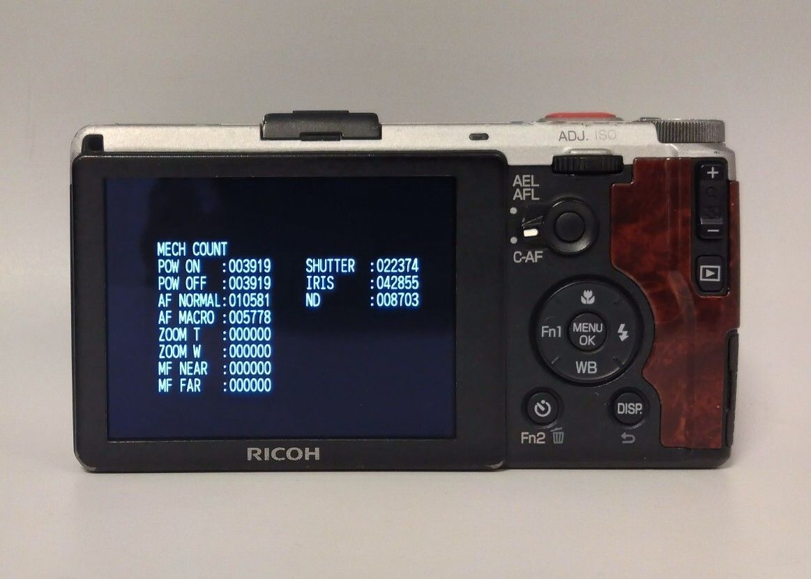 ショット数22374回 RICOH GR APS-C 初代 カスタム品 LLA4484 C8002 ANARI_COM_TR