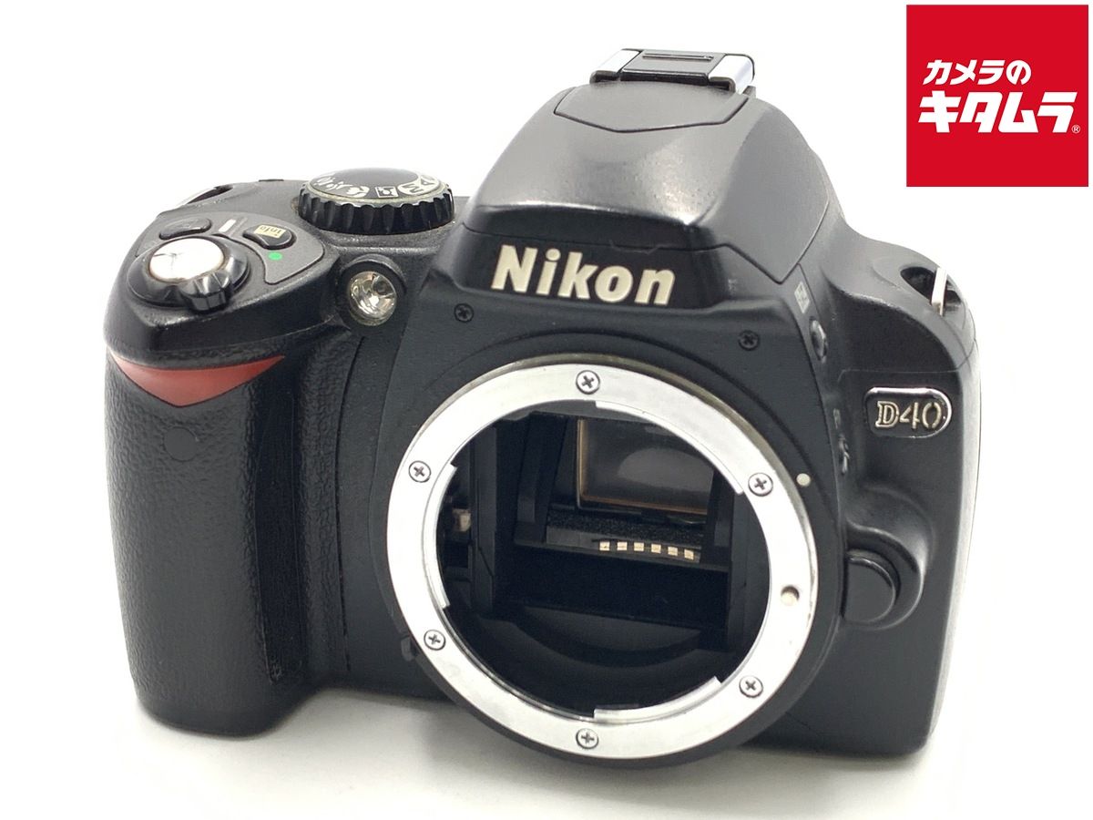 並品 ニコン D40 ブラックボディ