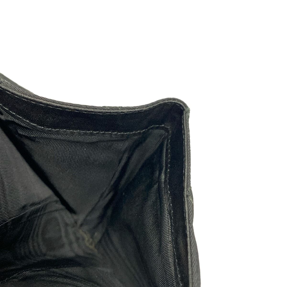 PRADA(プラダ) 2つ折り財布 - 黒 キルティング PRADA(プラダ) 2つ折り