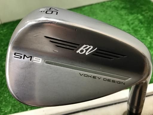 タイトリスト VOKEY SPIN MILLED SM9 ツアークロム 46° 10°F ウェッジ WG 純正特注シャフト フレックスX メンズ 男性用 右利き 右用 Cランク ゴルフクラブ