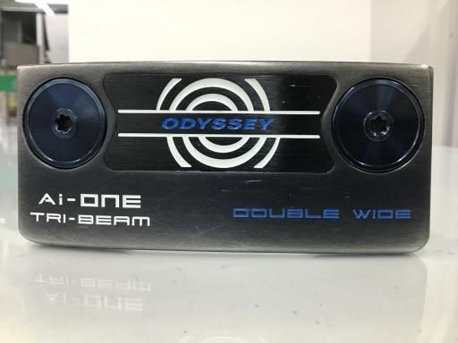 オデッセイ Ai-ONE TRI-BEAM DOUBLE WIDE CH 33インチ パター PT STROKE LAB 90 スチール フレックスその他 メンズ 男性用 右利き 右用 Cランク ゴルフクラブ