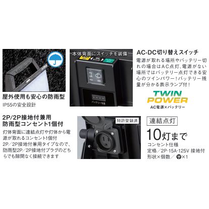 ハイブリッドLEDランプ