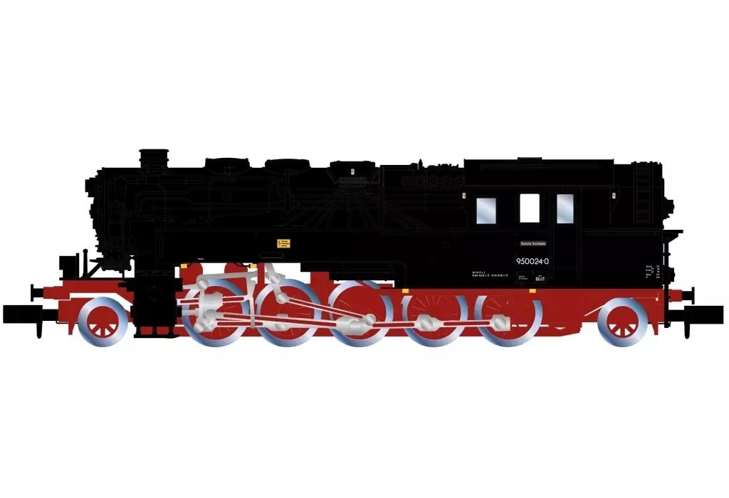 鉄道模型 1 160 DR. steam locomotive 95 0024. oil fired. with rebuilt sand-box. ep. IV. DCC Sound decoder HN 2598 S