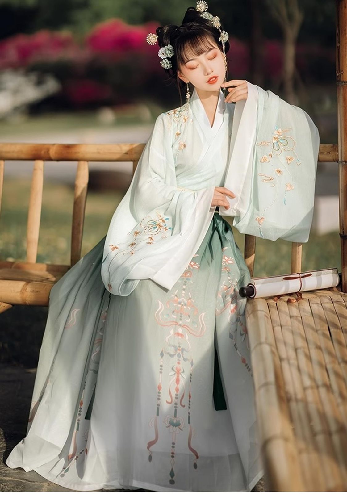 大内塗 四方盆 金箔菱文 秋草絵 5枚セット