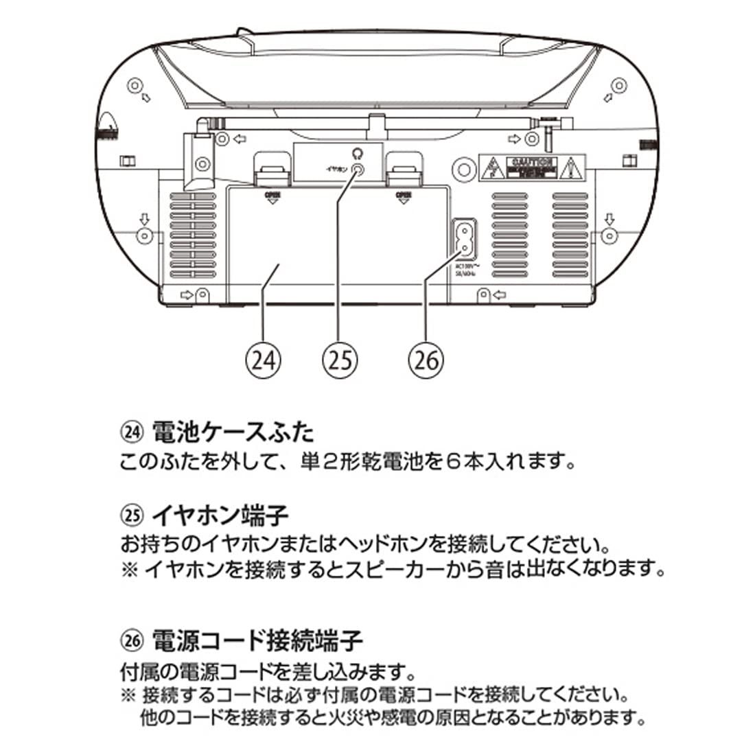  山善 CDラジカセ AM FM ワイドFM FM補完放送対応 カセット CD 2電源対応 AC 別売乾電池 リピート再生 プログラム再生 YCD C 700 S ラジオ ラジカセ ラジオ コンポ