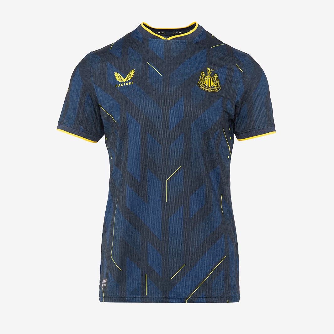 カストーレ ニューカッスル 2025 2025 プロ 半袖 サード シャツ サッカー 黒 ブラック 紫 パープル 公式モデル 日本未発売