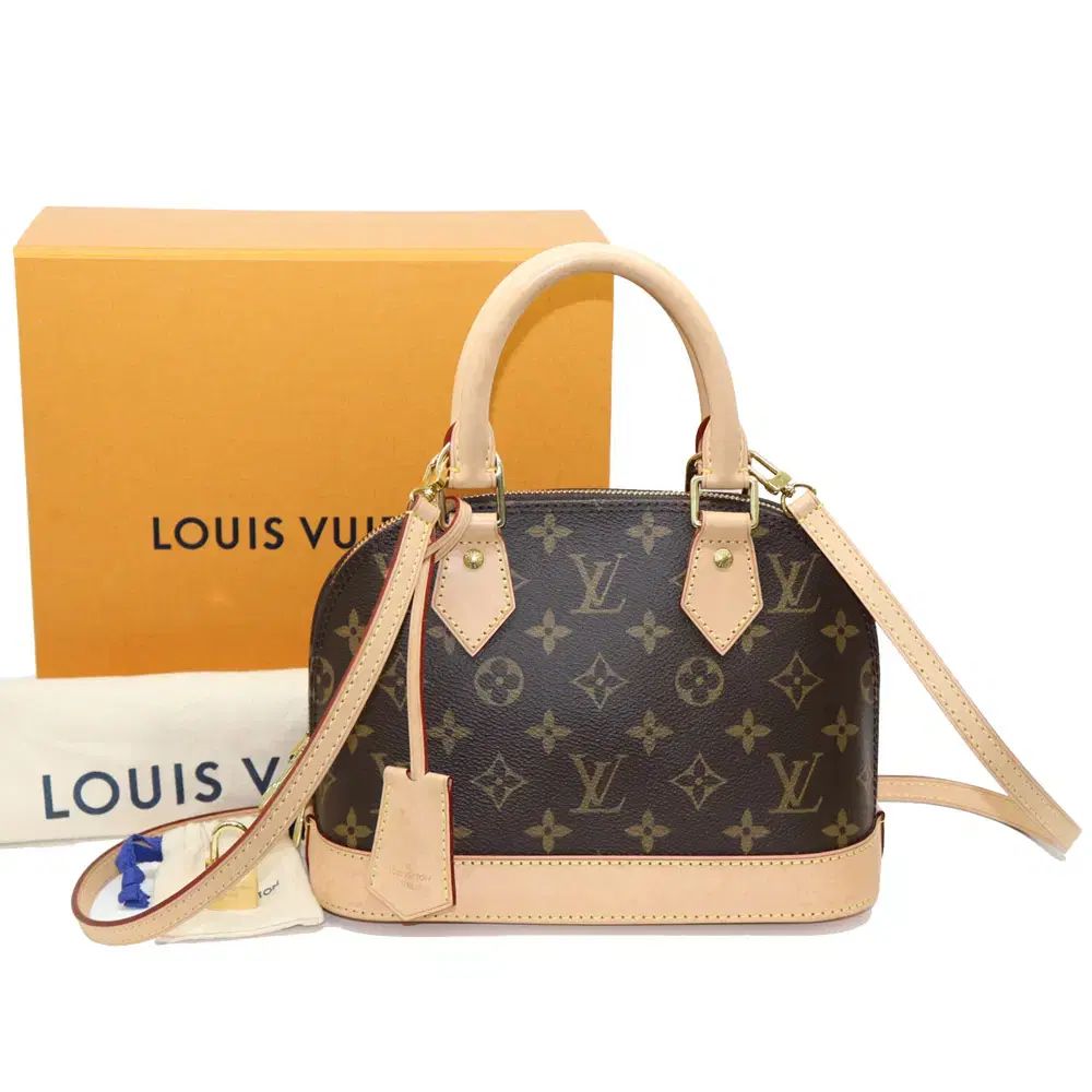状態良し良し良し Louis Vuitton ルイヴィトン アルマ BB クロスバック 付き M53152 アルマbb