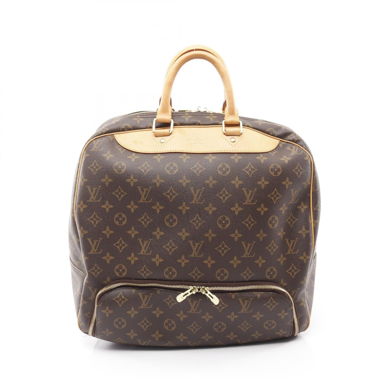 ルイ ヴィトン LOUIS VUITTON ボストンバッグ エヴァジオン M41443 PVCコーティングキャンバス レザー エヴァジオン ユニセックス Used B