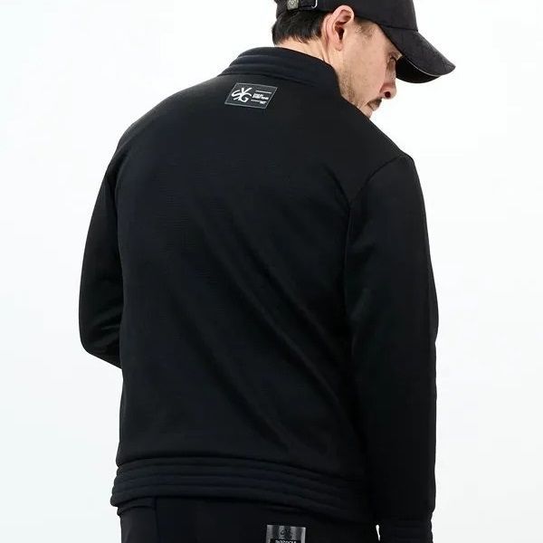 極美品】ニューバランスゴルフ 2way中綿耐熱ハーフジップジャケット L