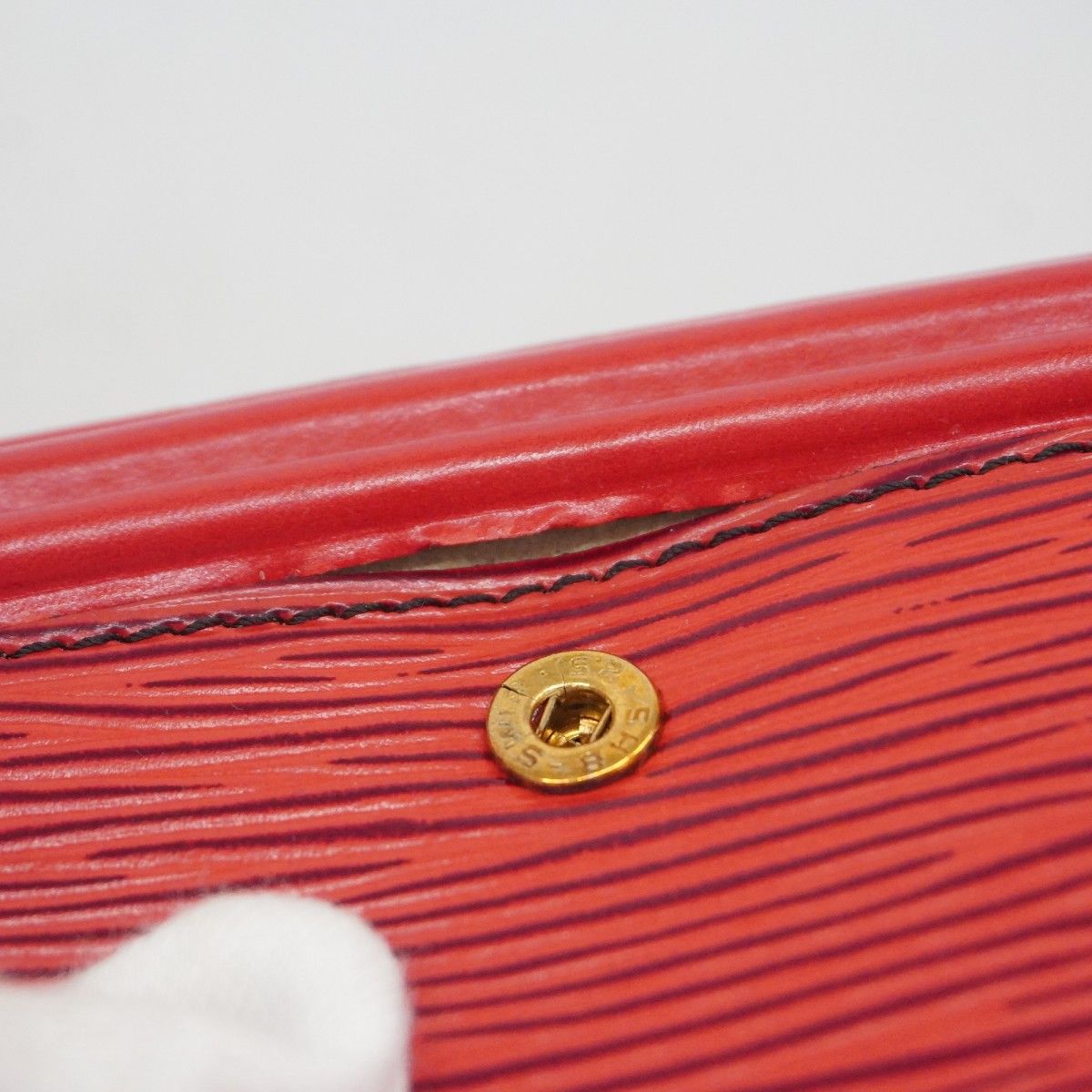 店内全品半額以下SALE。 5ob0449 ルイヴィトン ウエストバッグ エピ ポシェットサンチュールティルシット M52607 カスティリアンレッド レディース