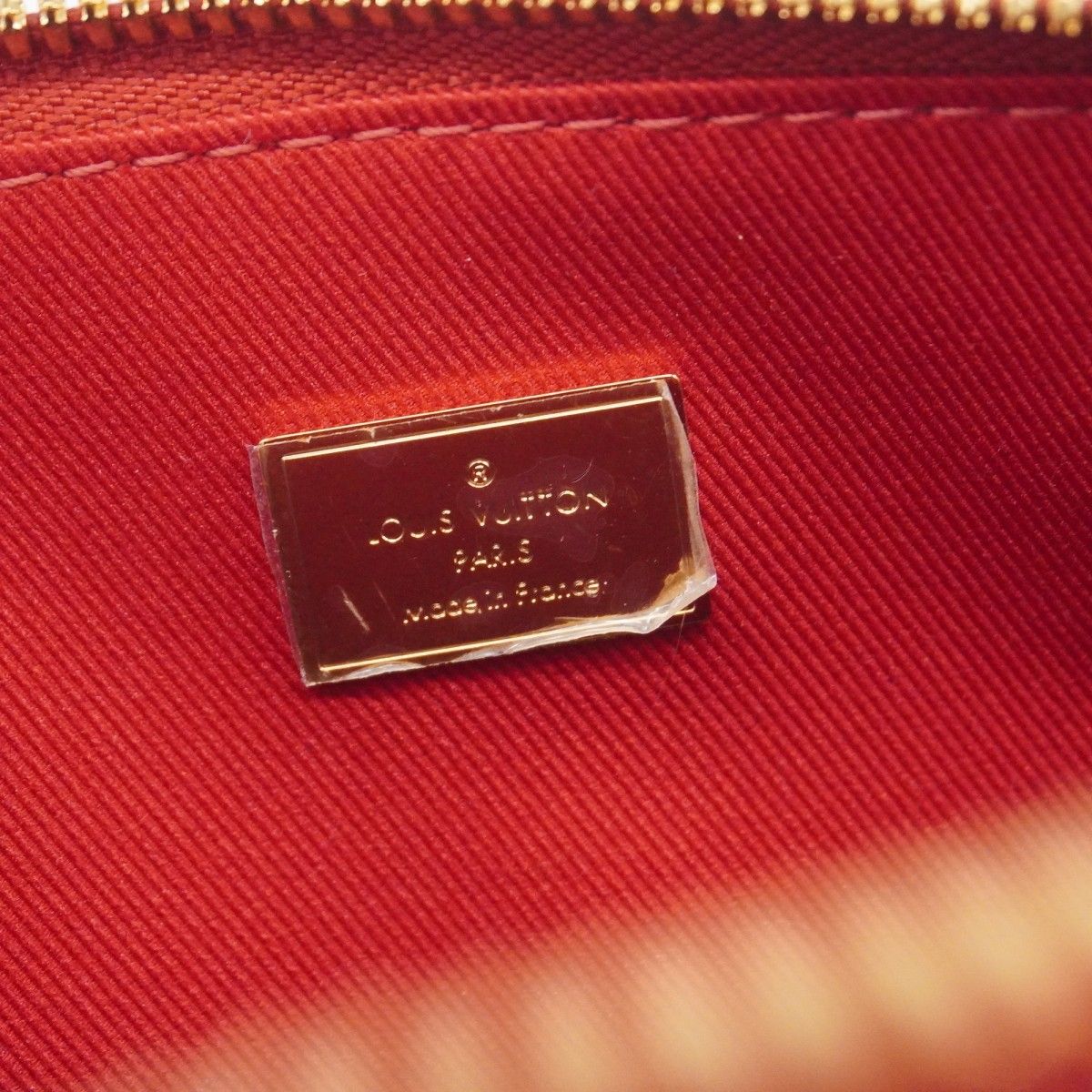  5 ob 0587 ルイヴィトン ハンドバッグ ヴェルニ モノグラム アルマBB M 52498 スカーレット 2 wayバッグ レディース ハンドバッグ バッグ