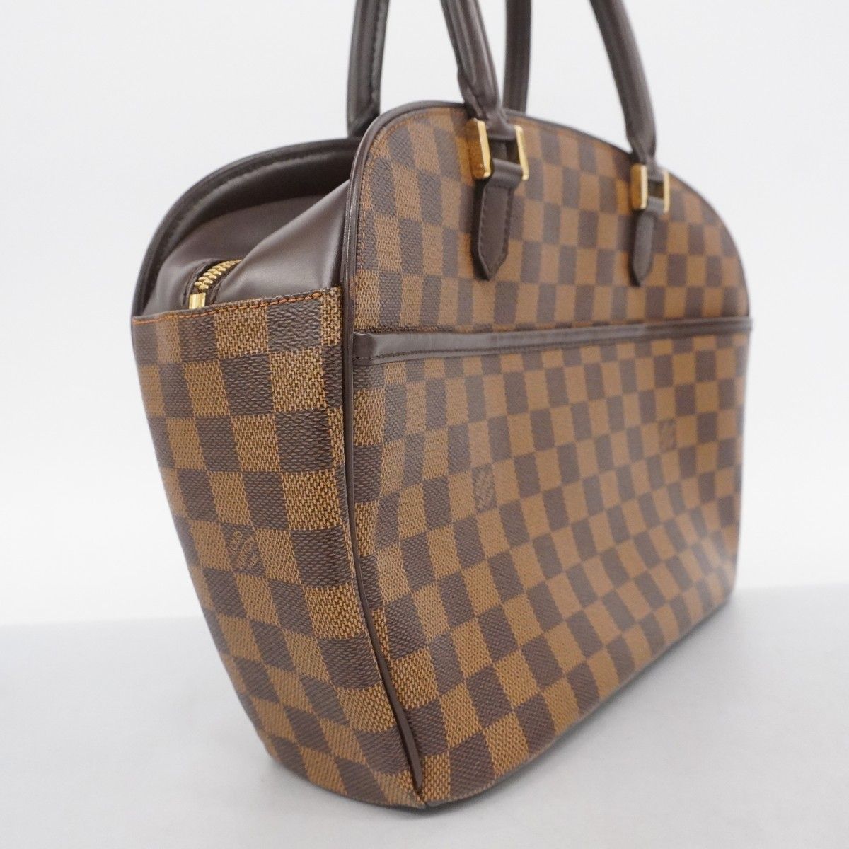 5ob0586 ルイヴィトン ハンドバッグ ダミエ サリアオリゾンタル N51282 エベヌ レディース