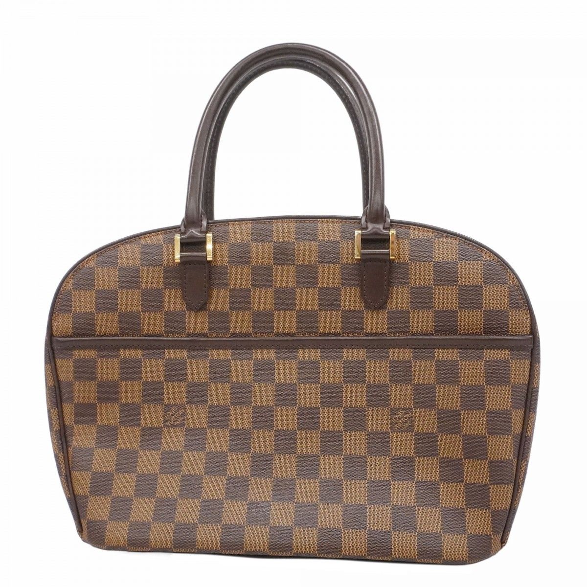 5ob0586 ルイヴィトン ハンドバッグ ダミエ サリアオリゾンタル N51282 エベヌ レディース