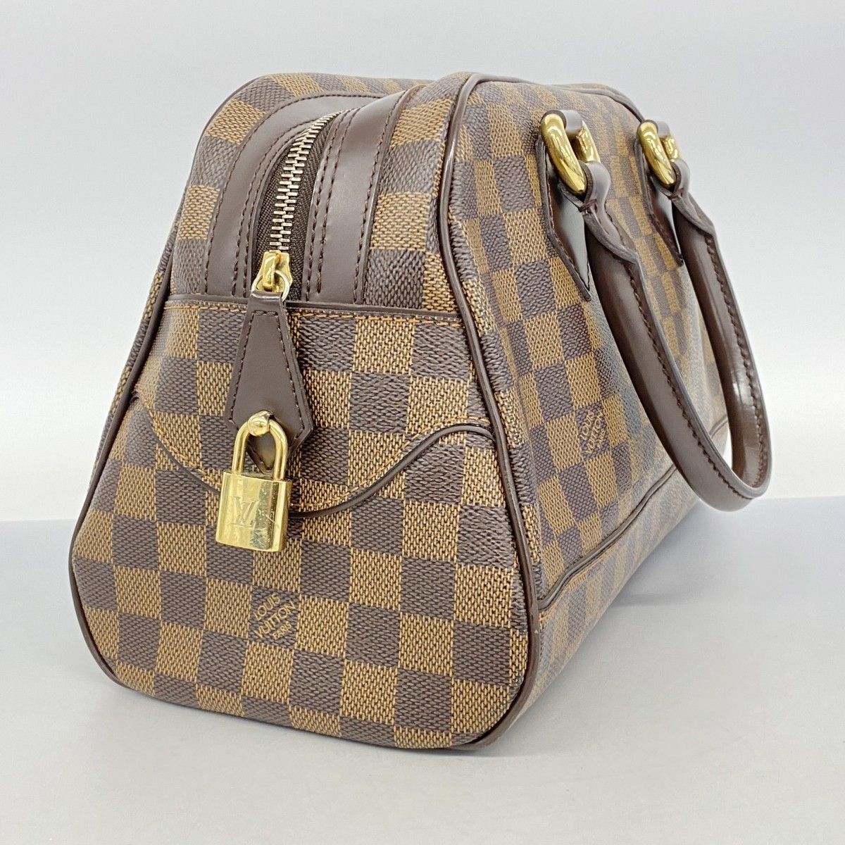 5ob0524-h ルイヴィトン ハンドバッグ ダミエ ドゥオモ N60008 エベヌ レディース