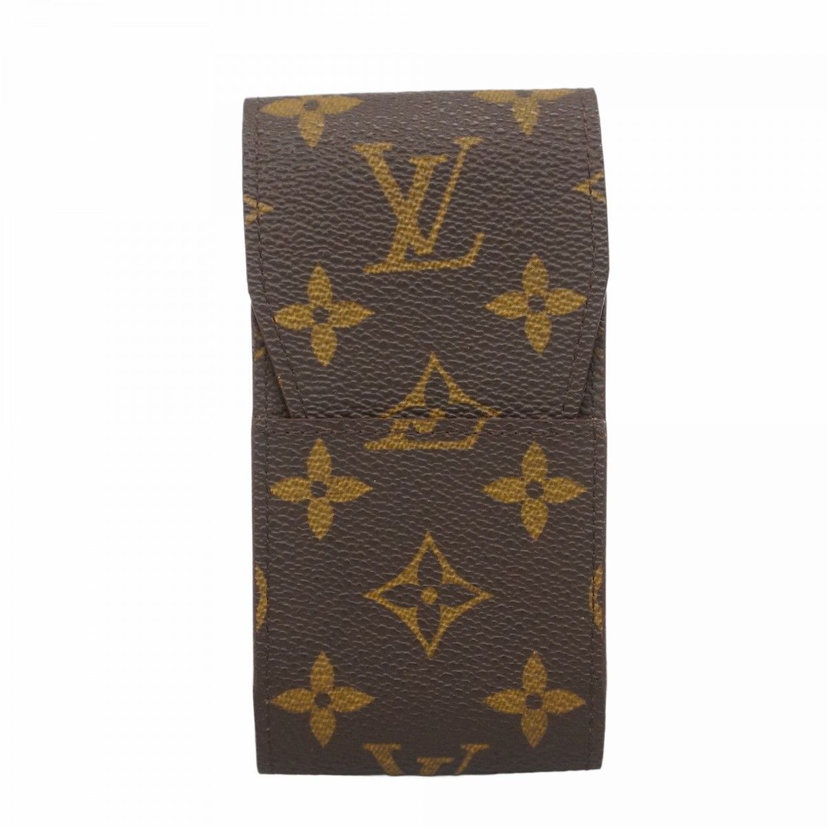 5ob0547 ルイヴィトン シガレットケース モノグラム エテュイシガレット M63024 ブラウン メンズ レディース ユニセックス