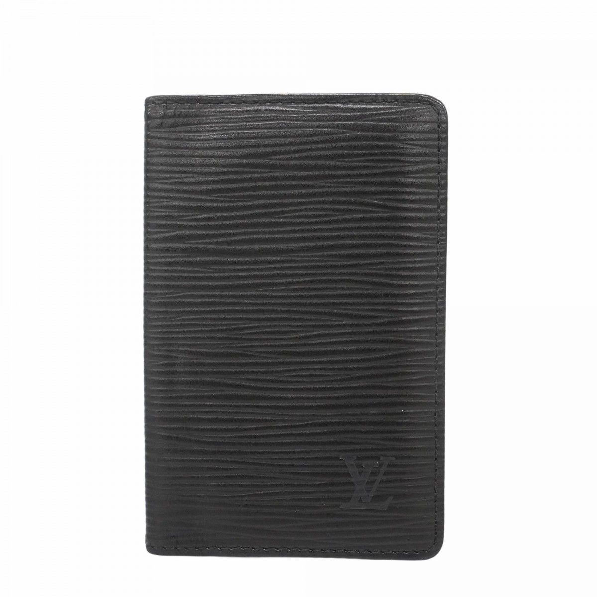 5ob0553 ルイヴィトン カードケース エピ ポシェットカルトヴィジット M56572 ノワール メンズ レディース ユニセックス