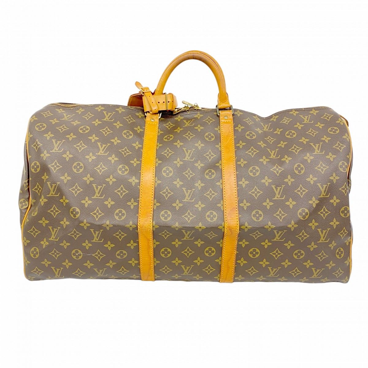 5ob0562 ルイヴィトン ボストンバッグ モノグラム キーポル60 M41422 ブラウン メンズ レディース ユニセックス