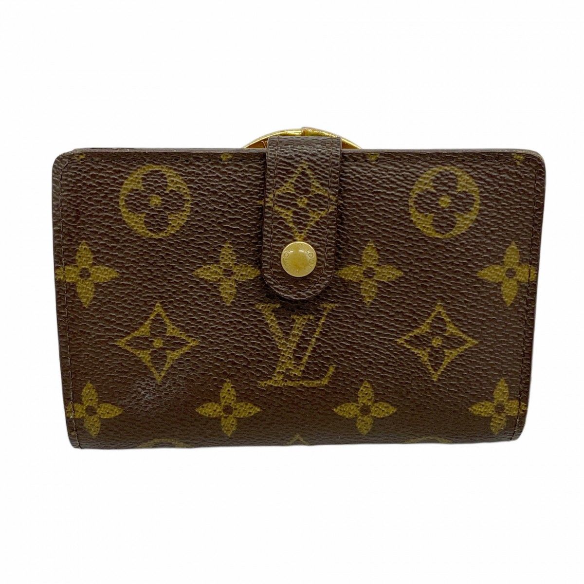 5ob0563 ルイヴィトン 財布 モノグラム ポルトモネビエヴィエノワ M61663 ブラウン レディース