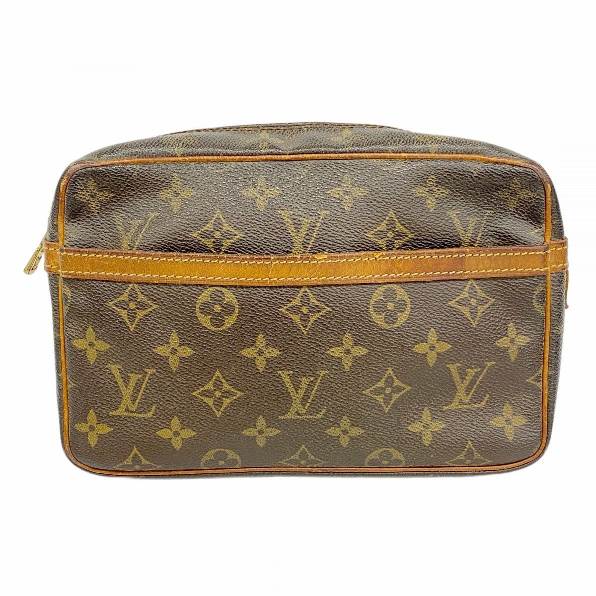 5ob0569 ルイヴィトン クラッチバッグ モノグラム コンピエーニュ23 M51847 ブラウン メンズ レディース ユニセックス