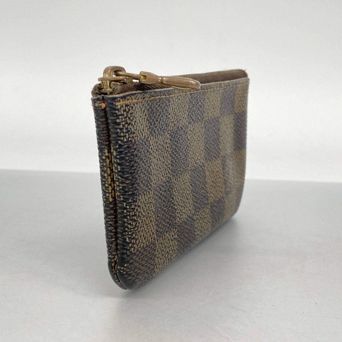 5 ob 0577 ルイヴィトン コインケース ダミエ ポシェットクレ N 62658 エベヌ メンズ レディース ユニセックス