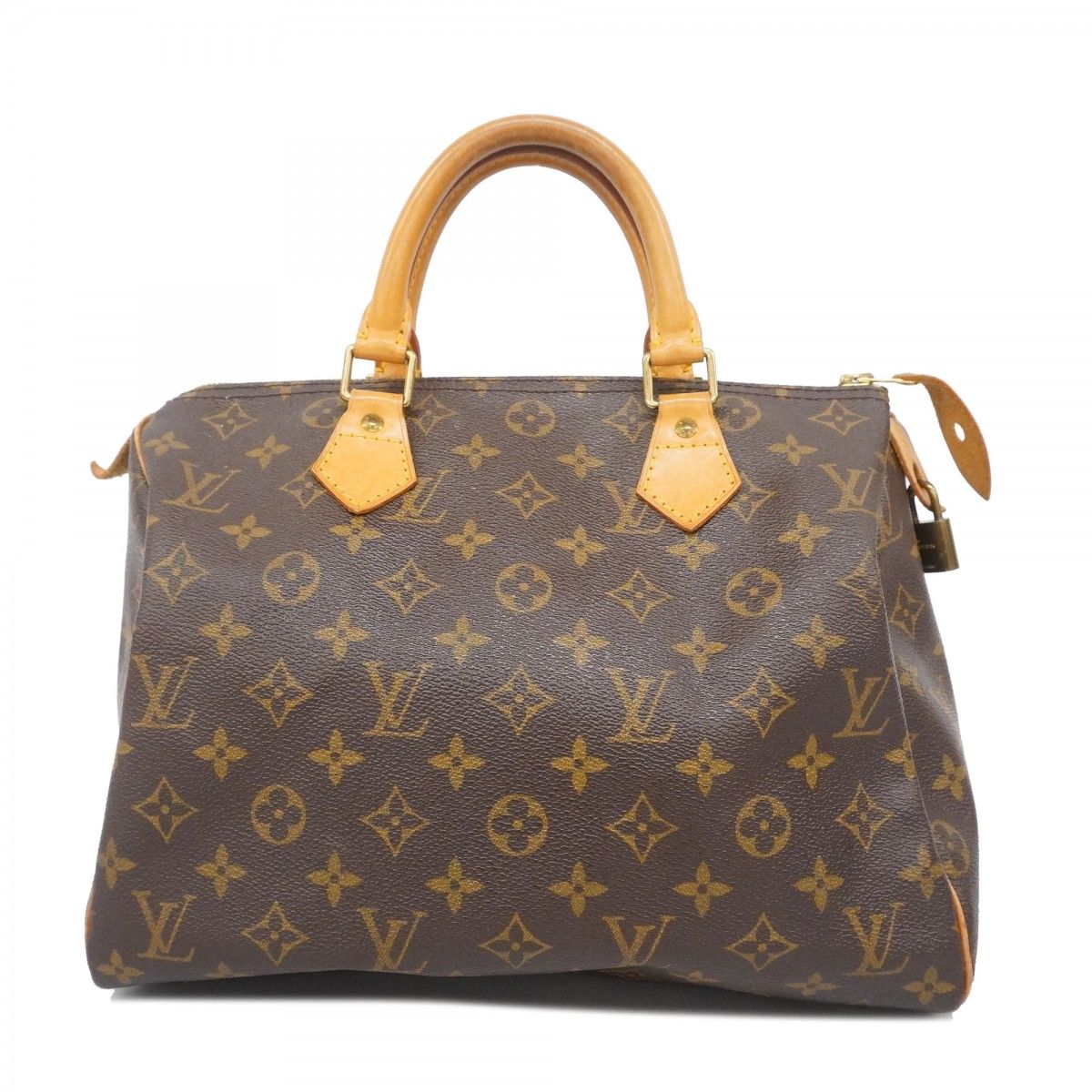 5 ob 0611 h ルイヴィトン ハンドバッグ モノグラム スピーディ30 M 41108 ブラウン レディース