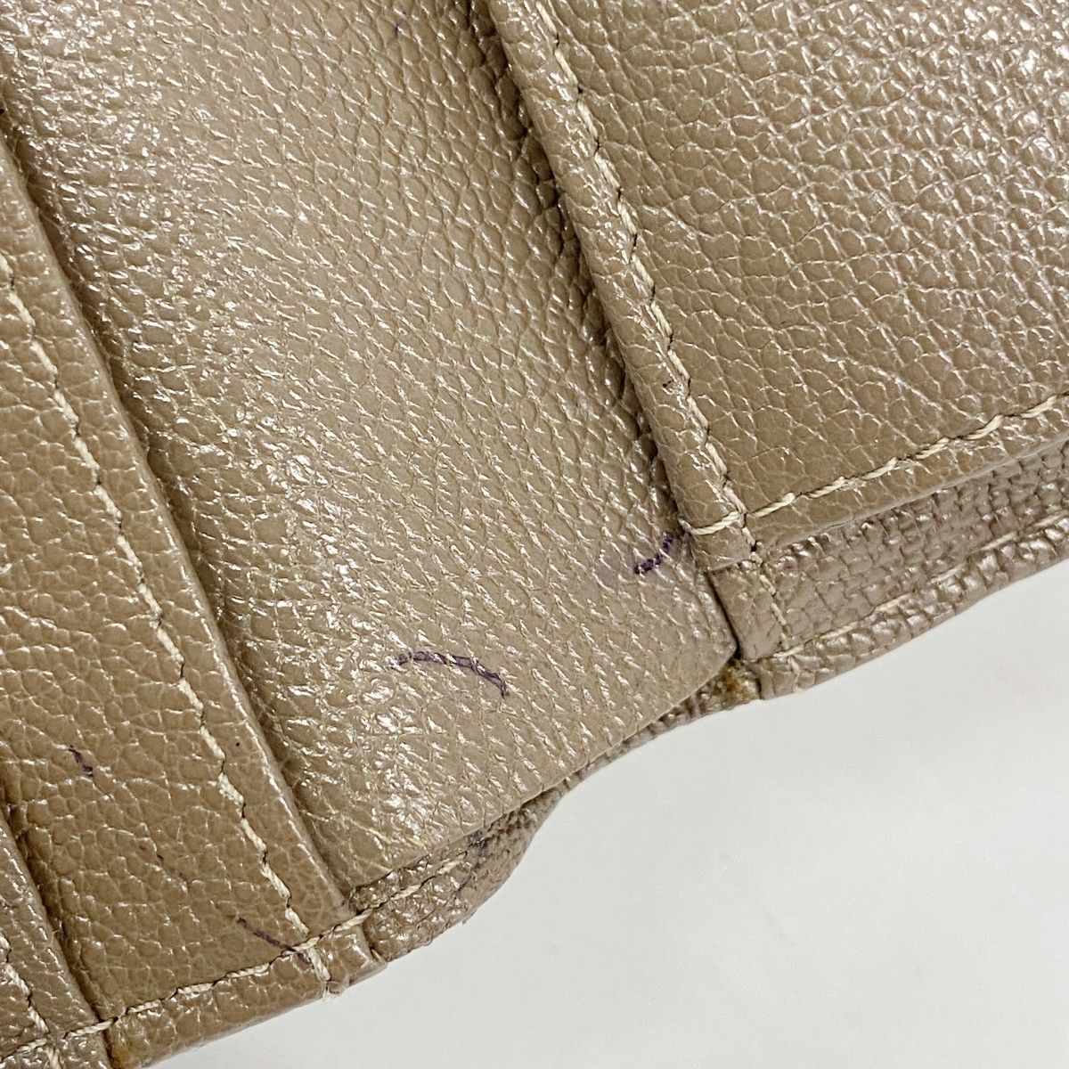 ブラウン シルバー金具