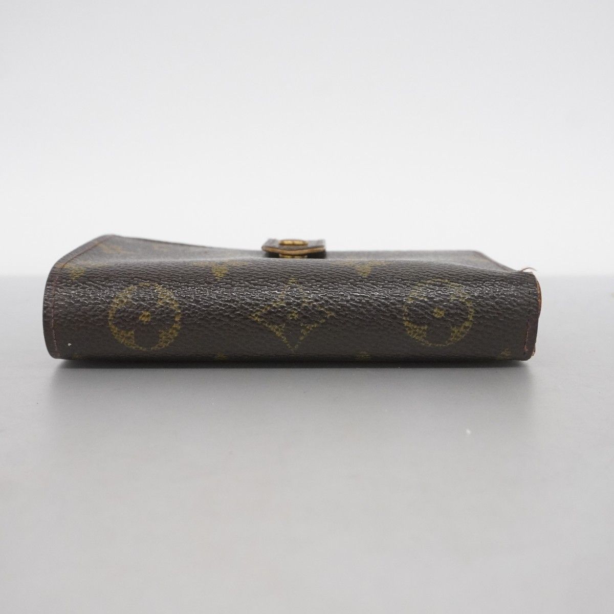 5 ob 0636 ルイヴィトン 財布 モノグラム ポルトモネビエヴィエノワ M 61663 ブラウン レディース