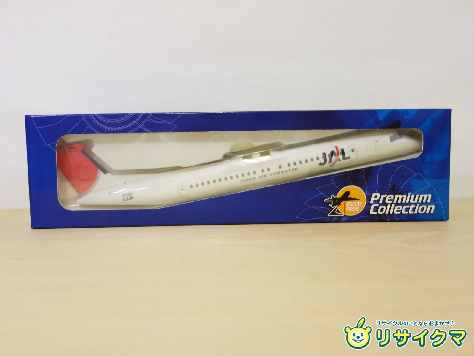 M 飛行機 航空機 旅客機 模型 日本エアコミューター 日本航空 エバーライズ JAC JAL DHC-8-Q 400 JA 843 C 1 100スケール 38886