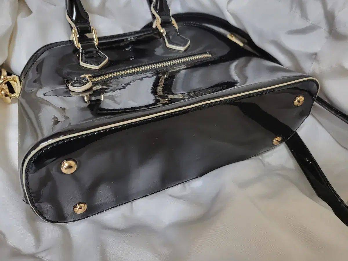  ポールズブティック ミニ メイ エナメル バッグ トートバッグ バッグ