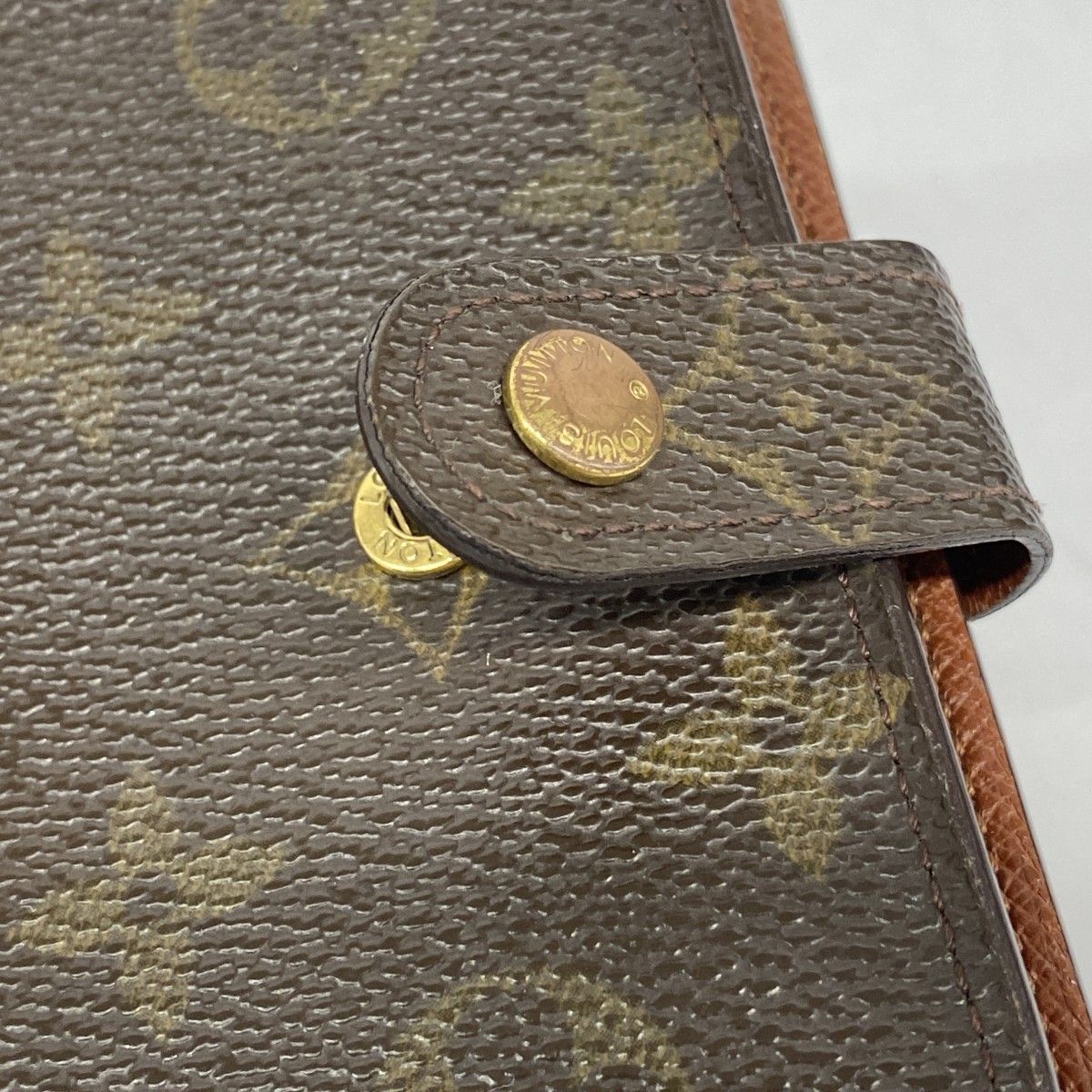  5 ob 0676 ルイヴィトン 財布 モノグラム コンパクトジップ M 61667 ブラウン レディース その他 小物