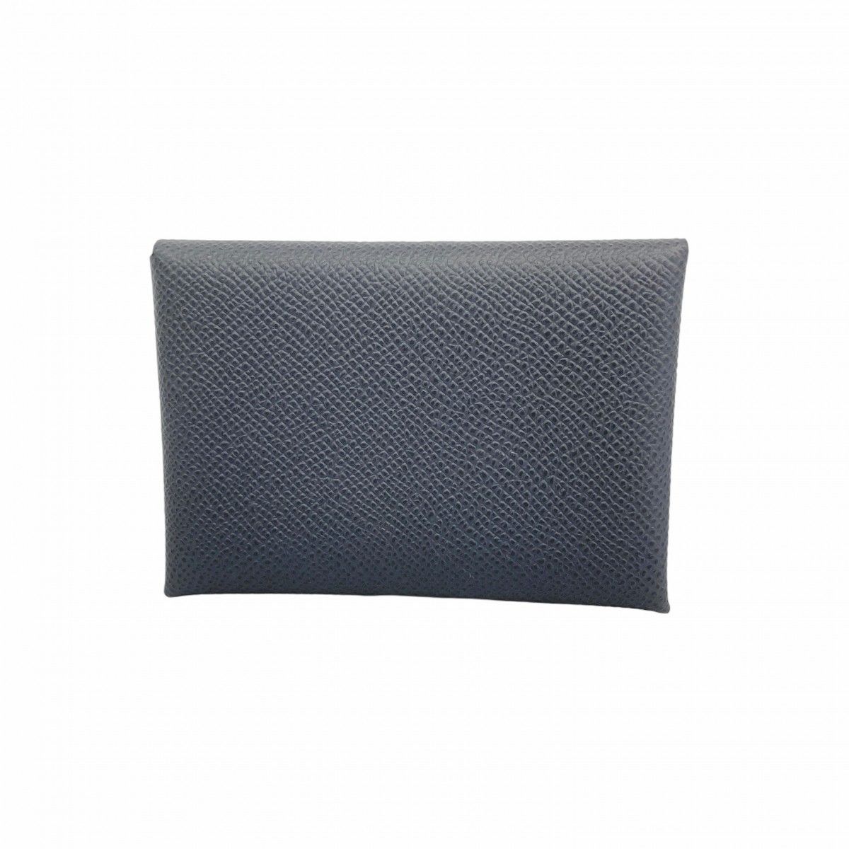 5ob0745 エルメス コインケース カルヴィ デュオ ヴォーエプソン グリミスティ シルバー金具 W刻印 メンズ レディース ユニセックス