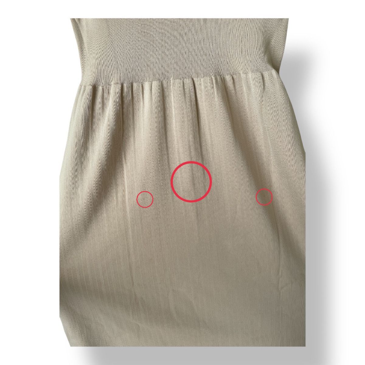  CYCLAS シクラス ワンピース ベージュ色 XSサイズ レディースワンピース 管理SK 313 その他 ワンピース