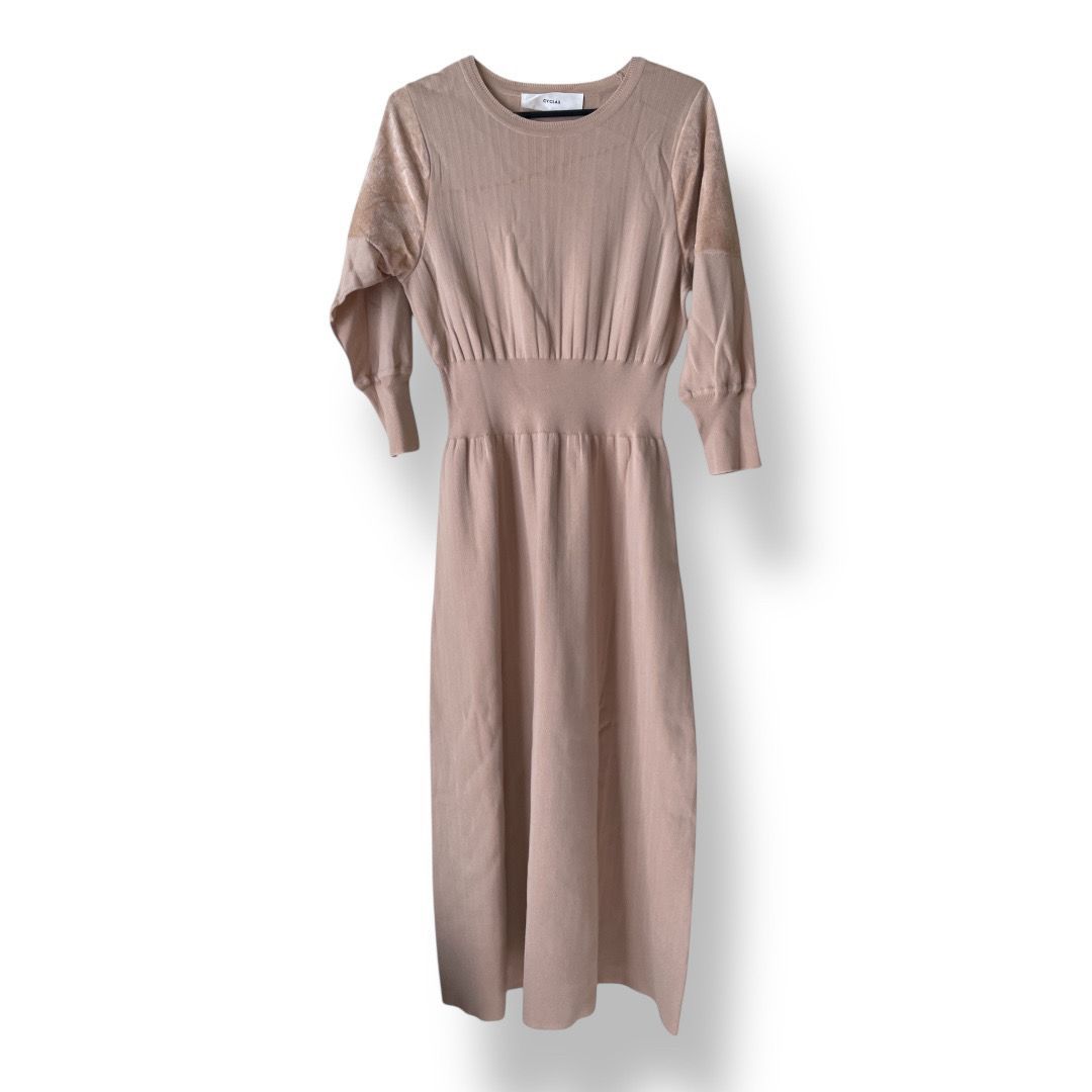 CYCLAS シクラス ワンピース ベージュ色 XSサイズ レディースワンピース 管理SK 313